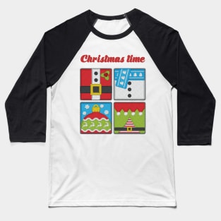 Christmas Time Baseball T-Shirt